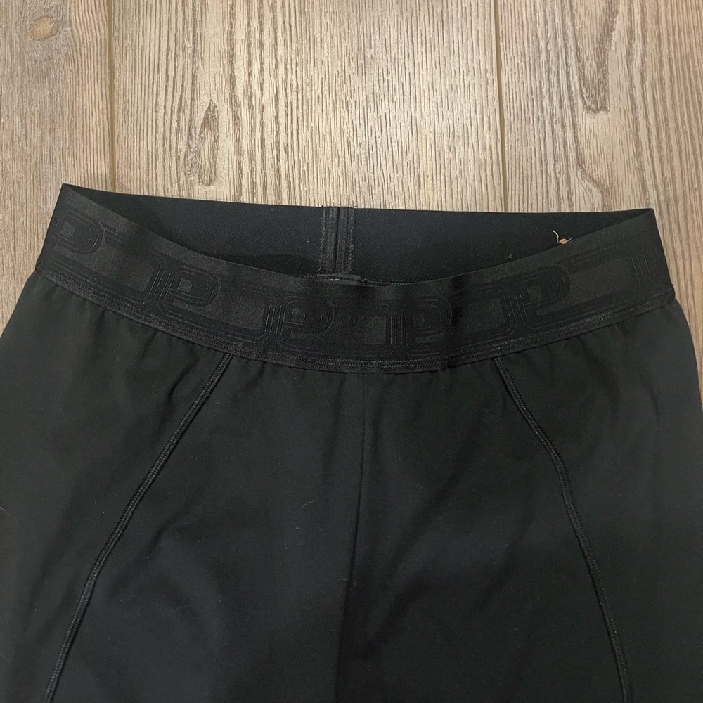 VICTORIA SECRETS PINK ACTIVE BLACK LEGGINGS WOMENS SIZE XL